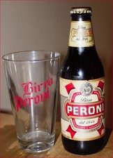 Birra Peroni 33 cl e boccale