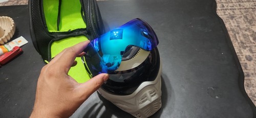 Maschera paintball squalo