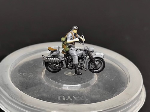 Soldatini moto tedeschi fatti