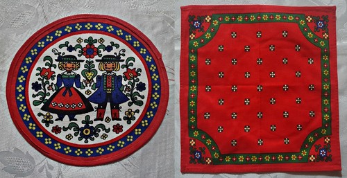 Set sottobicchieri vintage - set,
