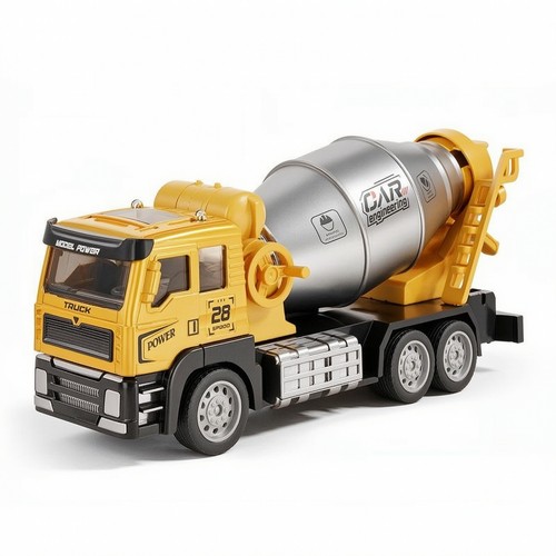Camion betoniera metallo - betoniera, in