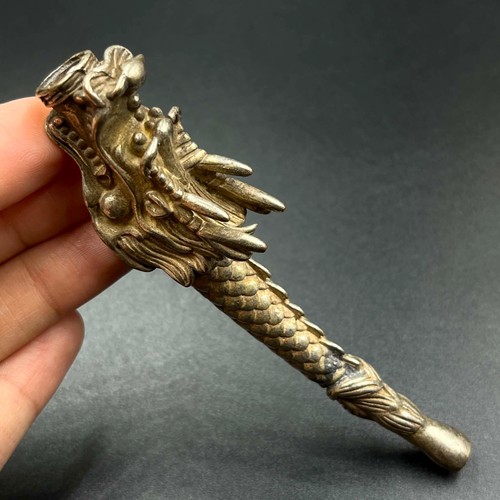 Bellissima pipa antica argento - bellissima,