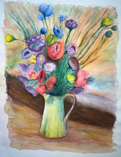 Mazzolino Fiori Vaso