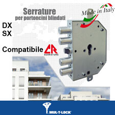 Serratura a cilindro europeo per porta blindata compatibile CR 2155 PE e 2155 DM