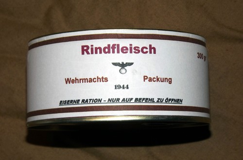 Wehrmacht ration canned - -,
