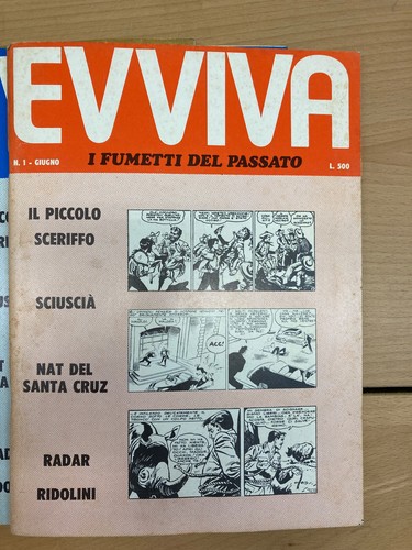 Evviva fumetti del passato - evviva,