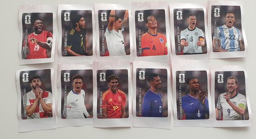 Coca cola stickers complete - 12,
