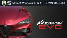 NUOVO PC Computer Gioco Assetto Corsa Evo per Windows 10 11 STEAM Codice Download Key