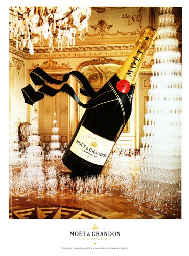 Moet chandon champagne ad - moet,