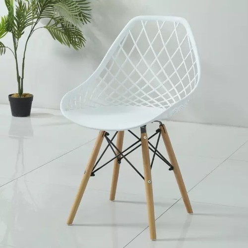 2er set sedia moderno bianco - moderno,