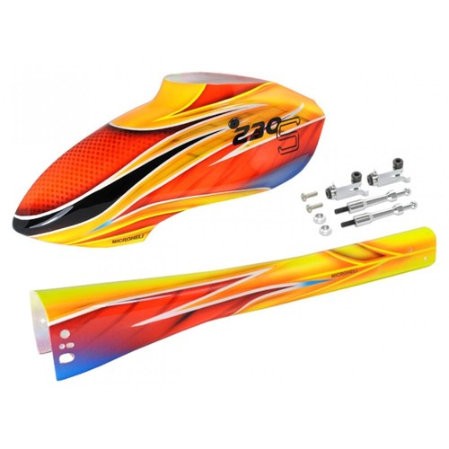 Microheli aerografo fibra - , di
