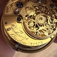 Antico orologio da tasca 1700