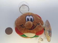 KEYRING PORTACHIAVI HAMBURGER PELUCHE