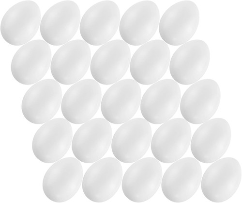 Uova plastica cm - cm,, 25