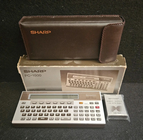 Sharp 1500 pocket computer - pocket,