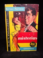SERIE GIALLA GARZANTI N° 226 BOILEAU NARCEJAC MISTERIUS 1962