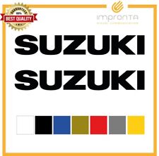 Adesivi 2 pezzi 30 cm SUZUKI stickers disponibili vari colori per moto e scooter
