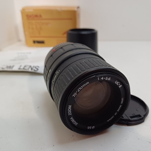 Sigma zoom 210mm - zoom, f4-5.6