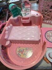 Barbie Pop Up 1994 Casetta da Gioco Pieghevole Camera da Letto Soggiorno Camino Custodia