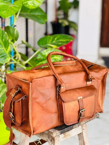 Borsone vintage pelle - borsone,