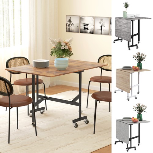 Tavolo drop leaf con - tavolo, ruote