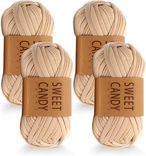 4 Pezzi Filo Uncinetto 4 X 100