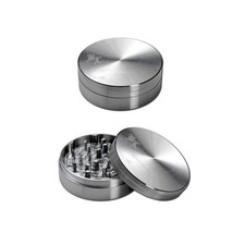 1x Black Leaf Tritatutto Acciaio Inox 2 Pezzi Tritatutto Macina Erbe Ø 39mm