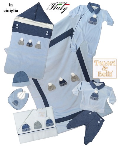 Corredino neonato pezzi in - corredino,