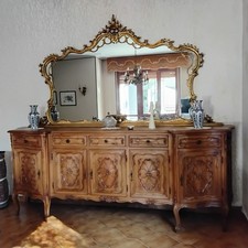 buffet barocco 5porte come nuovo con specchiera vendo anche singolarmente