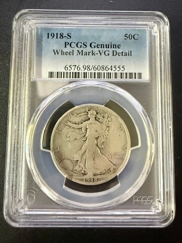 1918 mezzo dollaro piedi - 1918-s,