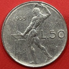 Moneta 50 LIRE ( 1955 )
