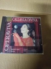 MARIA CALLAS '' OPERA VIVA ''  -LA DIVINA - CD VG/VG MADE IN ITALY