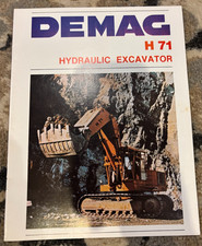 Brochure escavatore idraulico Demag H71 AMIL25