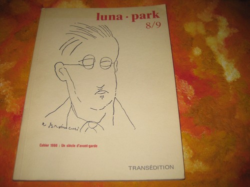 Luna park cahier 1986 - 1986, une