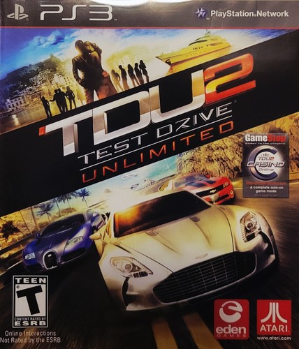 Test drive unlimited sony - test, (sony