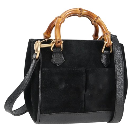 Gucci borsa mano bambù - borsa,