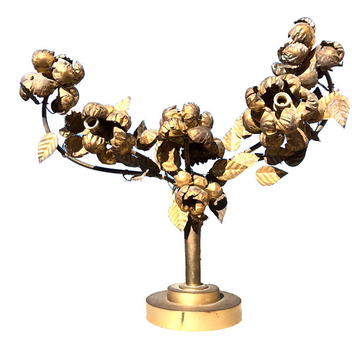 Candelabro antico ottone - antico,
