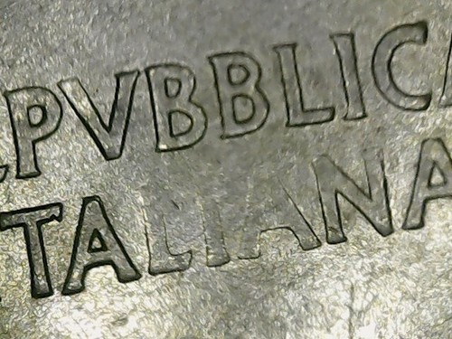 Lire 1980 errore lettere - 1980,