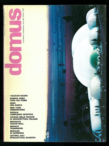 Architettura rivista domus - rivista, n