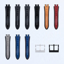 Cinturino orologio nylon pelle