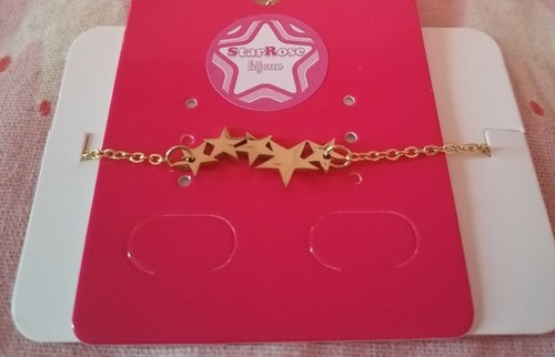 Bracciale braccialetto stelle - bracciale,