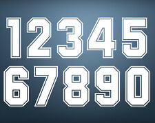 NUMERI PER MAGLIA CALCIO ANNI 90 OUTLINE MATCH WORN ISSUED SHIRT JERSEY MAILLOT