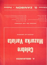 Celebre Mazurka Variata