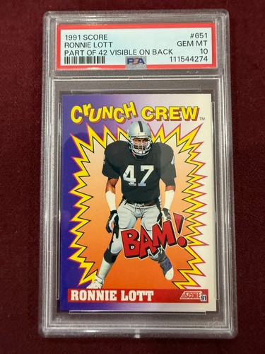 Ronnie lott 1991 score crunch - ronnie,