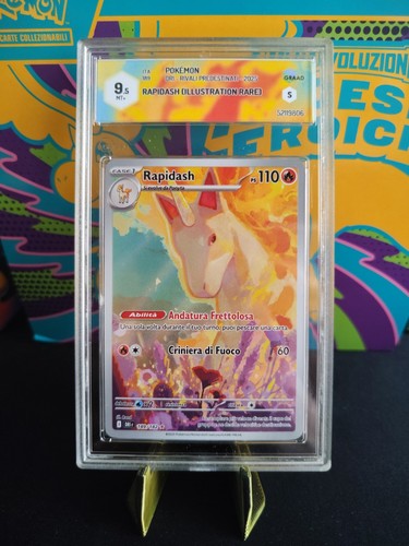 Carta pokémon rapidash ita - rapidash,