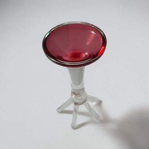 Tazza salina vetro rubino - tazza,