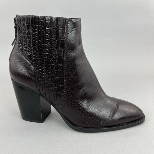 Stivali zara bordeaux - stivali, ecopelle