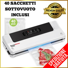 Macchina Sottovuoto per Alimenti Automatica 4in1 Professionale Sigilla Cibo 30Cm