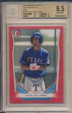 Bowman Draft 2014 rosso 2/5 Nick Williams BGS 9,5 GEM OTTIME CONDIZIONI