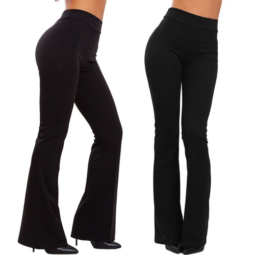 Pantaloni donna campana